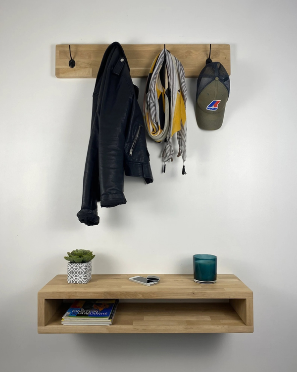 Mensola Rettangolare in faggio