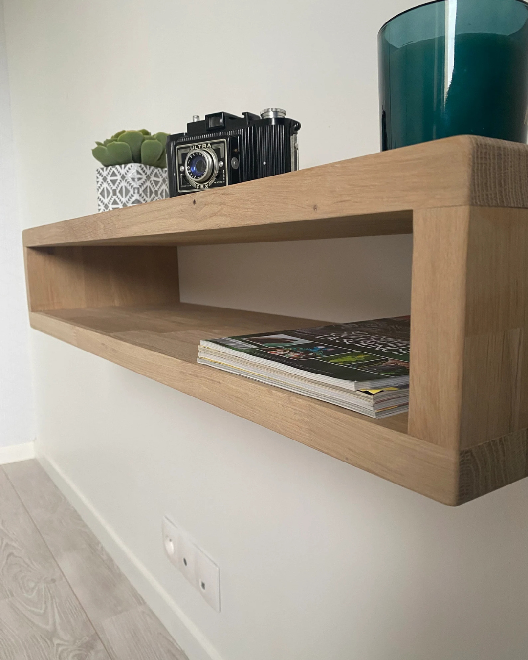 Mensola Rettangolare in faggio